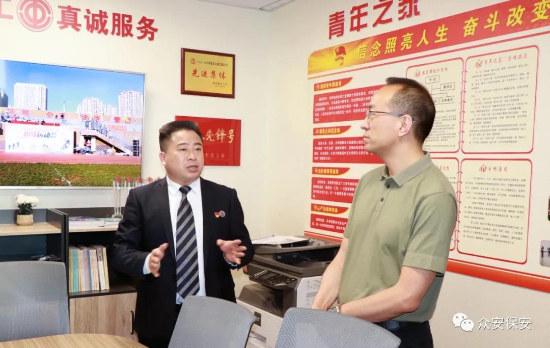 深入基层调研 指导企业发展